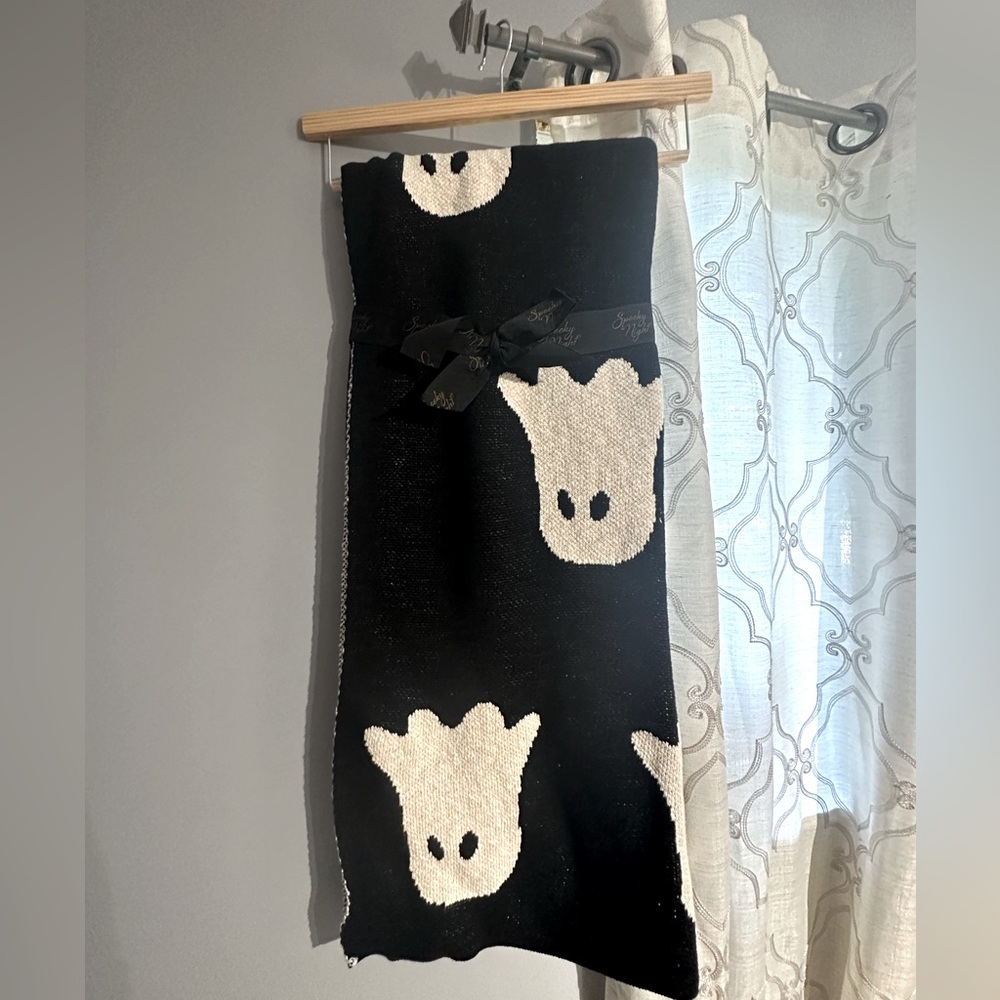 Ghost blanket - spooky night ghost throw blanket